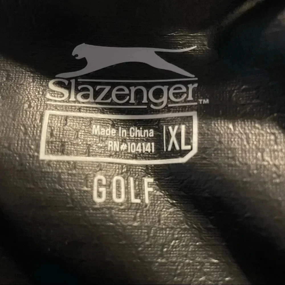 Slazenger Golf quarter zip sweatshirt Royal Black Men’s size XL Athleisure - Picture 4 of 8
